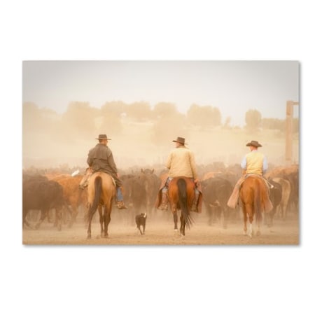 Dan Ballard 'Cowboy's Best Friend' Canvas Art,30x47